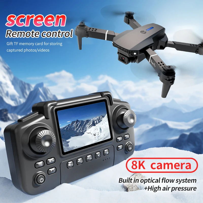 Dron profesional E88 PRO con p - Drone Kit Professional reseña y precio
